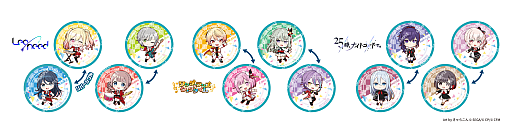 画像ギャラリー No.002のサムネイル画像 / 「プロジェクトセカイ カラフルステージ! feat. 初音ミク」,スシローと12月10日からコラボ。限定グッズ付き商品を展開