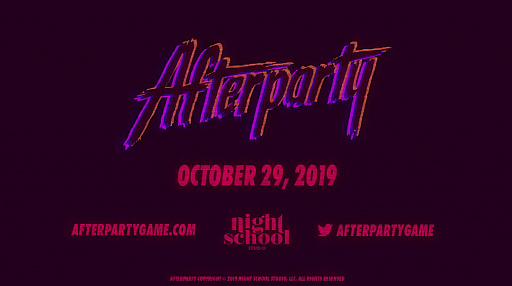 ���������꡼ No.003�Υ���ͥ������ / PlayStation 4�ǡ�Afterparty�פ�10��29����ȯ�䡣�Ϲ����ϲ���������⤯���ɥ٥���㡼������