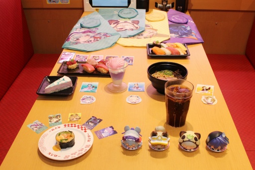 画像ギャラリー No.002のサムネイル画像 / 「原神」×スシローのコラボ「観月の宴」,本日スタート。思わず注文したくなる魅惑のメニューやコラボグッズが登場