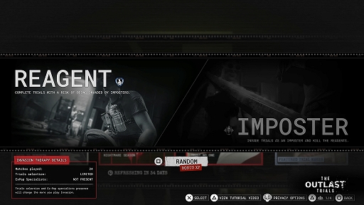 画像ギャラリー No.002のサムネイル画像 / 「The Outlast Trials」,シリーズ初のPvPモード“Invasion”のコンテンツを紹介する最新トレイラーを公開