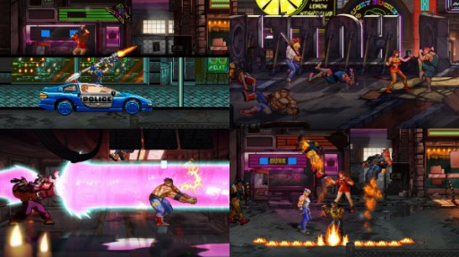 画像ギャラリー No.002のサムネイル画像 / 「ベア・ナックルIV スペシャルエディション」,新旧キャラクター12体とBGMを収録したレトロモードの紹介トレイラーが公開