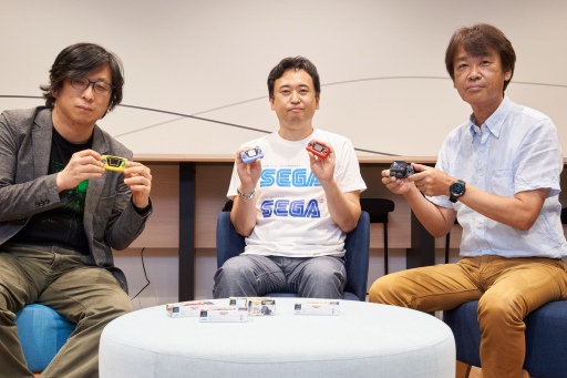 画像ギャラリー No.001のサムネイル画像 / 30年を経て,あの携帯ゲーム機が蘇る。「ゲームギアミクロ」発売記念,セガ&エムツーのキーマン3名にインタビュー