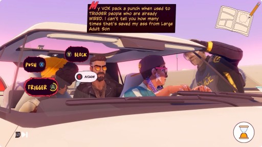 画像ギャラリー No.004のサムネイル画像 / パトカーに呼び止められた主人公一行の結末は? 「Dustborn」の最新ゲームプレイトレイラーが公開に