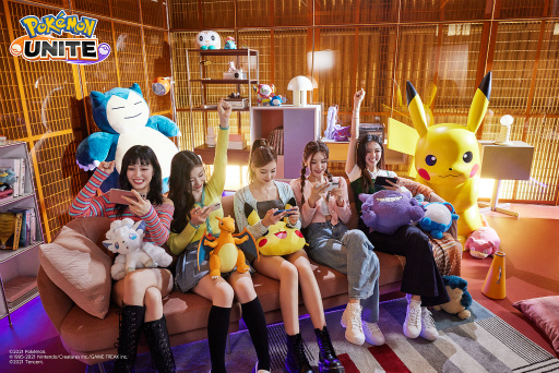 画像ギャラリー No.002のサムネイル画像 / 「Pokémon UNITE」,5人組ガールズグループ“ITZY”とのタイアップ開始を発表