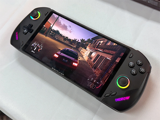 画像ギャラリー No.001のサムネイル画像 / 7型有機ELディスプレイ&Ryzen AI 300搭載の携帯型ゲームPC「OneXFly F1 Pro」の国内予約がスタート