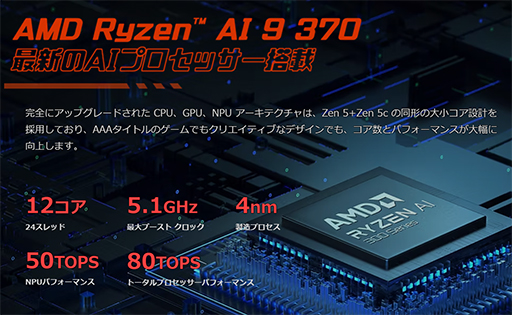 画像ギャラリー No.004のサムネイル画像 / 7型有機ELディスプレイ&Ryzen AI 300搭載の携帯型ゲームPC「OneXFly F1 Pro」の国内予約がスタート