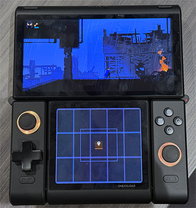 画像ギャラリー No.011のサムネイル画像 / ユニークな変形機構を備えた2画面搭載Androidゲーム機「SUGAR 1」の予約受付がスタート