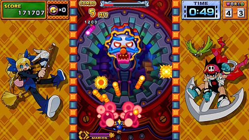 画像ギャラリー No.004のサムネイル画像 / ブロック崩しシューティング「ガンバリッチ」がSteamで配信。スコアアタック専用モードやオンラインランキングが実装