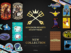 「キングダム ハーツ」のステーショナリーアイテムシリーズから新商品が登場。ロクサスが付けていた日記を同じ日付で楽しめる日記帳など