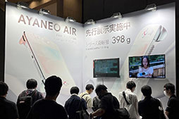 ���������꡼ No.002�Υ���ͥ������ / ��TGS2022�Ͻ���398g�ξ���������PC��AYANEO AIR�פ��θ���Switch Lite�������Υǥ������Steam Deck�Ȥκ��̲������ܤ���