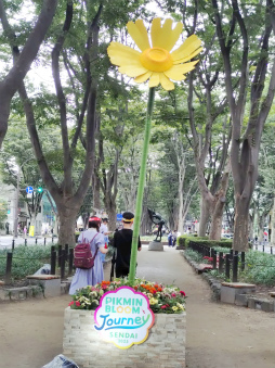 画像ギャラリー No.014のサムネイル画像 / 食いしん坊な黄ピクミンと杜の都をおさんぽ! リアルイベント「Pikmin Bloom Journey 2025:仙台」体験レポート