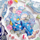 画像ギャラリー No.022のサムネイル画像 / 「ドラゴンクエストけしケシ!」巨大消しゴムはんこアートの展示が開始