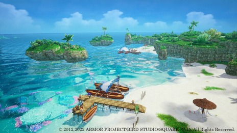 画像集#009のサムネイル/「ドラゴンクエストX 目覚めし五つの種族 オフライン」水の民ウェディが統治する“ウェナ諸島”の情報が公開。ヴェリナード王国の住人達も