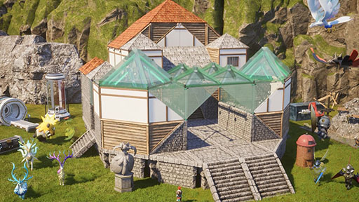 画像ギャラリー No.004のサムネイル画像 / 「パルワールド」,大型アップデート「スイートホーム」を配信開始。「色変え機能」が実装されるなど,建築のクリエイティブ要素が大幅に進化