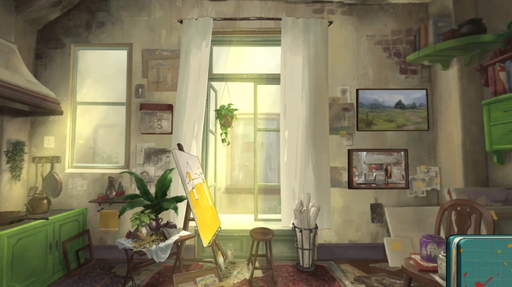 画像ギャラリー No.006のサムネイル画像 / 見つけたのは,とっておきの景色。夢追う女性画家の謎解きゲーム「Behind the Frame」をプレイ