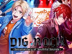 2組のバンドに密着取材する“ドキュメンタリーADV”こと「DIG-ROCK -Documentary of Youthful Sounds-」,発売日を8月28日に決定
