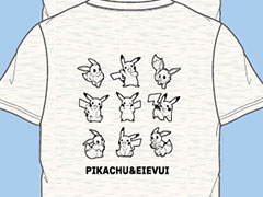 TVアニメ「ポケットモンスター」のTシャツが5月24日にドン・キホーテで登場。ピカチュウ&イーブイやミミッキュなどの人気のポケモンをデザイン
