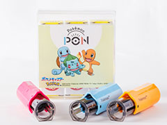 ヒトカゲ,ゼニガメ,フシギダネのかわいいポケモンはんこが登場。「旅立ちのパートナーセット(カントー地方ver.)」,本日発売