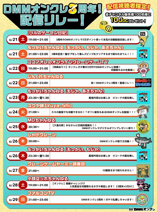 ꡼ No.005 | DMM󥯥ץӥ3ǯץ쥤⤬33󥪥դˤʤ륻䡤졼󥲡YouTuberȤΥܤʤɤ򳫺