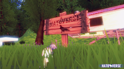 画像ギャラリー No.002のサムネイル画像 / 鳩のメタバース「ハトバース」,“写真を撮れる機能”と“看板”を追加