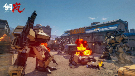 画像ギャラリー No.004のサムネイル画像 / FRONT MISSION: BORDERSCAPEが「钢岚(Mecharashi)」に名称変更。フロントミッションから独立した独自のメカゲーに?