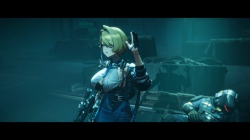 画像ギャラリー No.003のサムネイル画像 / 「ドールズフロントライン2:エクシリウム」,新規人形「ニキータ」のPVを公開。収入を子どもたちのために惜しみなく使うお姉さん警察官