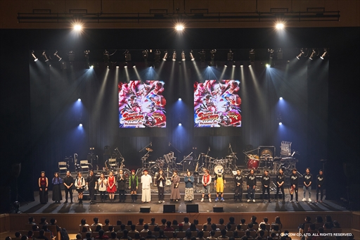 画像ギャラリー No.001のサムネイル画像 / 「ストリートファイター35周年記念ライブ」レポート。ストIIからスト6までの人気楽曲をバンドサウンドならではのアレンジで披露