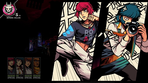 画像ギャラリー No.005のサムネイル画像 / 学園生活×戦略RPG「Demonschool」配信開始。デーモンハンターの血を引く主人公と大学の仲間たちが,人間界と悪魔界の狭間で戦いを繰り広げる