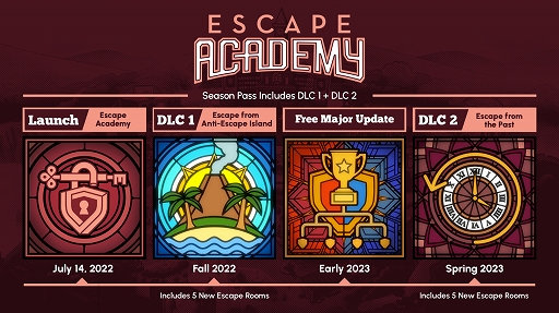 画像ギャラリー No.006のサムネイル画像 / Co-opプレイも楽しめる脱出ゲーム「Escape Academy」が本日リリース。“脱出学”を学べるアカデミーで過酷な学園生活を満喫しよう