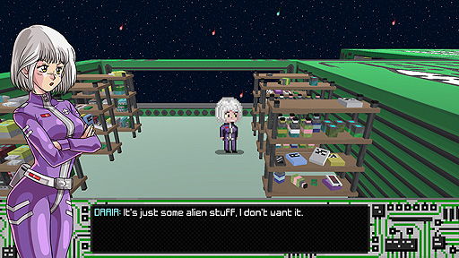 画像ギャラリー No.005のサムネイル画像 / コミカルなドット絵謎解きADV「Shikon-X Astro Defense Fortress」がSteam Nextフェスに登場。実況配信を6月19日10時より実施