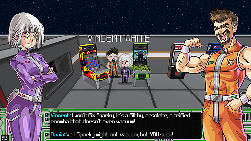 画像ギャラリー No.008のサムネイル画像 / コミカルなドット絵謎解きADV「Shikon-X Astro Defense Fortress」がSteam Nextフェスに登場。実況配信を6月19日10時より実施