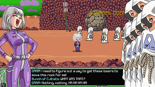 画像ギャラリー No.009のサムネイル画像 / コミカルなドット絵謎解きADV「Shikon-X Astro Defense Fortress」がSteam Nextフェスに登場。実況配信を6月19日10時より実施