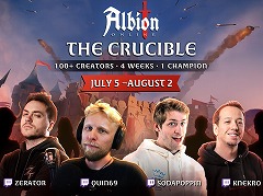 「アルビオン・オンライン」コンテンツクリエイターのための特別イベント「The Crucible」7月5日に開始。開発者トーク動画を公開