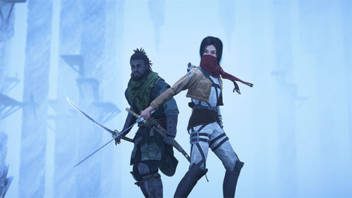 画像ギャラリー No.001のサムネイル画像 / 「アサシン クリード シャドウズ」,アニメ「進撃の巨人」とコラボ。奈緒江と弥助が正体不明のカルト教団に挑むイベントを楽しめる