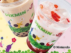 ピクミンと甘党屋がコラボしたタピオカドリンク,5月31日,6月1日開催の「ピクミンフェスタ in 福岡」で販売