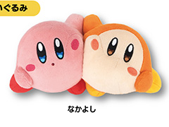 「星のカービィ」カービィとワドルディがくっついたり,積み重なったり,ぶら下がったりしている姿のグッズが登場
