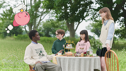画像ギャラリー No.001のサムネイル画像 / 「カービィカフェ」がGUとコラボ。「UNDER THE WHISPY WOODS」をテーマに,ブリティッシュなアイテムを9月12日から発売