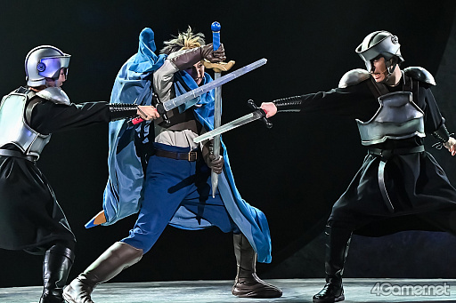 画像ギャラリー No.006のサムネイル画像 / 舞台「幻想水滸伝-門の紋章戦争篇-」ゲネプロレポート。多くの別れを経て成長する“ぼっちゃん”の物語が色鮮やかに蘇る