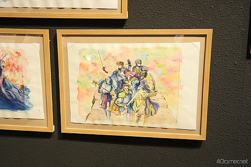 画像ギャラリー No.010のサムネイル画像 / ルカ様の邪悪な圧に,グレミオロスの虚無,ルックの塩対応まで!? 貴重な原画や資料も満載の「幻想水滸伝I&II展 〜幻想博物館〜」レポ