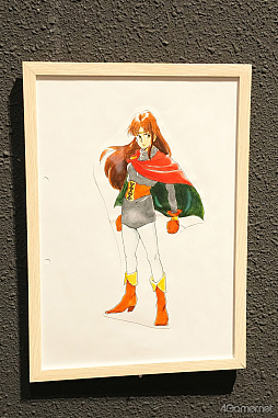 画像ギャラリー No.013のサムネイル画像 / ルカ様の邪悪な圧に,グレミオロスの虚無,ルックの塩対応まで!? 貴重な原画や資料も満載の「幻想水滸伝I&II展 〜幻想博物館〜」レポ