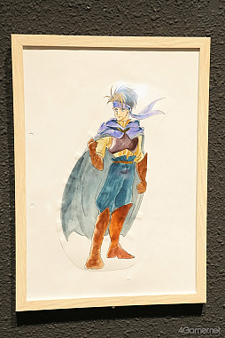 画像ギャラリー No.014のサムネイル画像 / ルカ様の邪悪な圧に,グレミオロスの虚無,ルックの塩対応まで!? 貴重な原画や資料も満載の「幻想水滸伝I&II展 〜幻想博物館〜」レポ