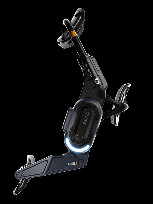 画像ギャラリー No.004のサムネイル画像 / 「DEATH STRANDING 2: ON THE BEACH」デザインの外骨格デバイスが12月2日に発売。跳ね橋部隊から着想を得たアウトドア用アクティブスケルトン