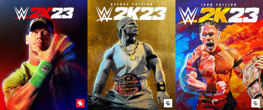 画像ギャラリー No.002のサムネイル画像 / シリーズ最新作「WWE 2K23」本日発売。カバーを飾るジョン・シナ選手は,ゲームモード“2K ショーケース”にも登場