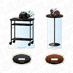 画像ギャラリー No.002のサムネイル画像 / 「文字化化」のコラボカフェが大阪と東京のTHEキャラCAFEで10月29日より順次開催。ウェイター姿のホラー男子たちが登場