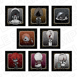 画像ギャラリー No.004のサムネイル画像 / 「文字化化」のコラボカフェが大阪と東京のTHEキャラCAFEで10月29日より順次開催。ウェイター姿のホラー男子たちが登場