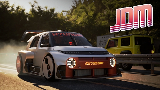 画像ギャラリー No.001のサムネイル画像 / 「JDM: Japanese Drift Master」,Hyundaiとの協業を発表。コンセプトEV「INSTEROID」と,サイドミッションキャンペーンを本日実装