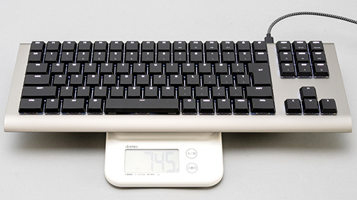 画像ギャラリー No.015のサムネイル画像 / 日本のモノづくりの意地を感じる純国産ラピトリ対応キーボード「ZENAIM KEYBOARD 2 TKL JIS」は,一言で言って「気に入った」