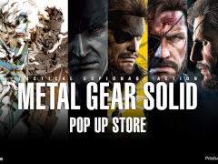「METAL GEAR SOLID」シリーズのPOP UP STOREが8月15日から渋谷&心斎橋PARCOで開催。国内では入手困難な商品も入荷予定