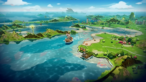 画像ギャラリー No.003のサムネイル画像 / 海賊ネコが冒険するオープンワールドアクションRPG「キャットクエスト3」,PC/PS/Xbox版の予約受付を本日開始