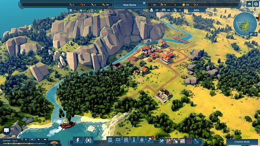 画像ギャラリー No.003のサムネイル画像 / 崩壊するローマから抜け出し,新たな理想のローマを作り上げよう。水の制御がカギになる都市建設シム「Nova Roma」,無料体験版を公開